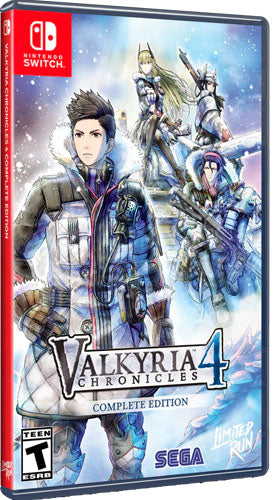 Valkyria Chronicles 4 Complete Edition SWITCH US Limited Run