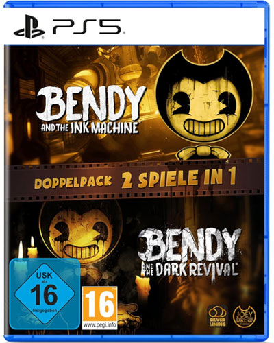 Bendy Double Pack PS-5 Ink Machine + Dark Revival