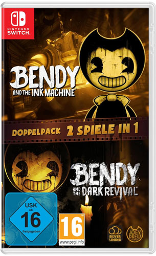 Bendy Double Pack Switch Ink Machine + Dark Revival