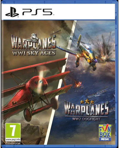 Warplanes: WWI Sky Aces + WW2 Dogfight PS-5 UK