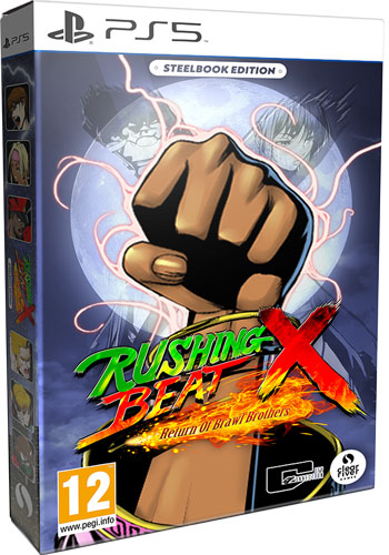 Rushing Beat X Return Brawl Brothers PS-5 Steelb. PEGI