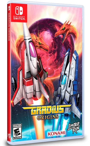 Gradius Origins Cover C Salamander 3 SWITCH US Limited Run