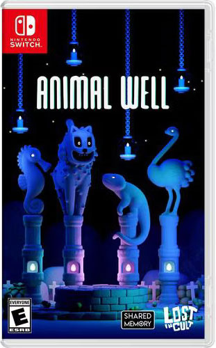 Animal Well SWITCH UK Blue Cover Version
