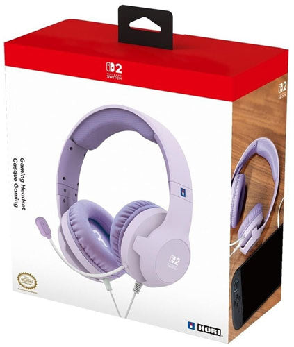 NSW2 Headset Gaming Cozy Lavender HORI