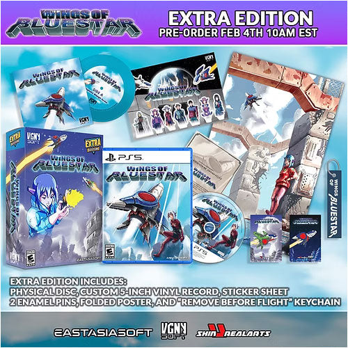 Wings Of Bluestar Extra Edition PS-5 UK
