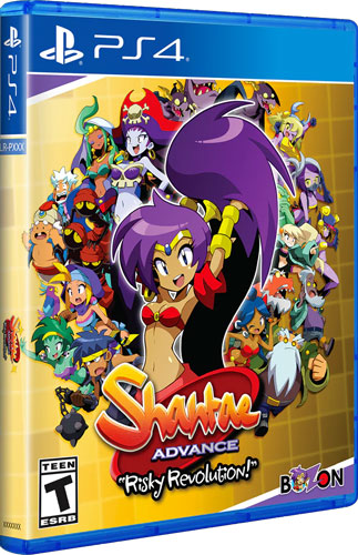 Shantae Adcance: Risky Revolution PS-4 US Limited Run