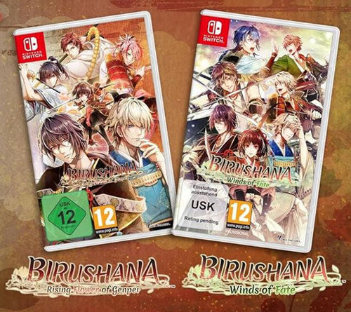 Birushana: Doppelpack SWITCH UK Rising Flower of Genpei & Winds of Fate
