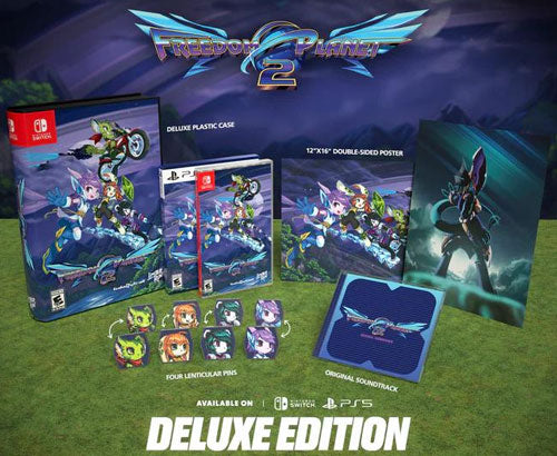 Freedom Planet 2 Deluxe Edition SWITCH US Limited Run