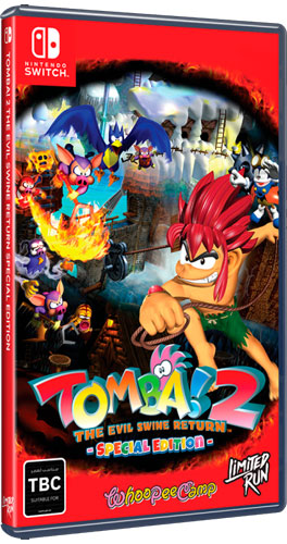 Tomba 2 The Evil Swine Return SWITCH US Limited Run (Remastered)
