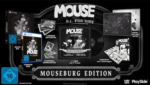 Mouse P.I. for Hire - Mouseburg Edition PS-5