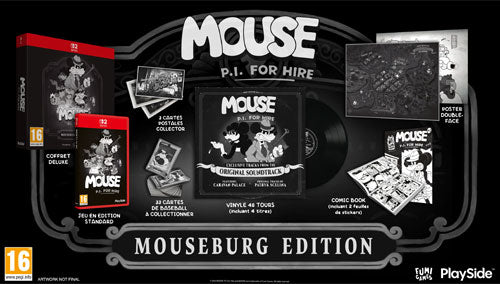 Mouse P.I. for Hire - Mouseburg Edition NSW2 UK