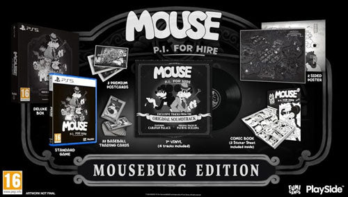 Mouse P.I. for Hire - Mouseburg Edition PS-5 UK