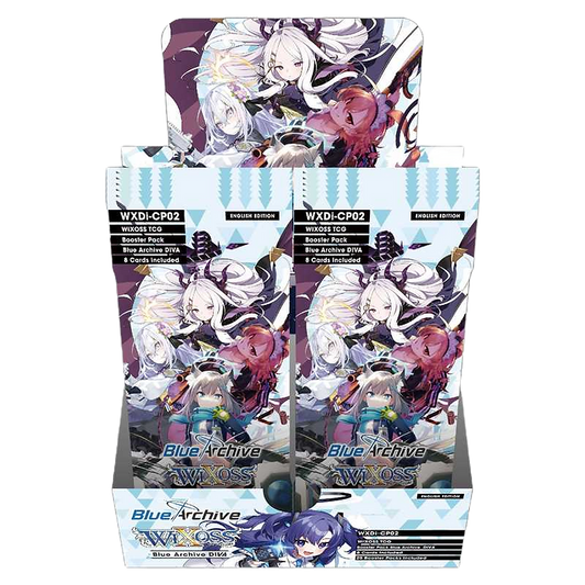 WiXoss (WXD) - Blue Archive [CP02] - Booster Display (20 Booster Packs) - EN