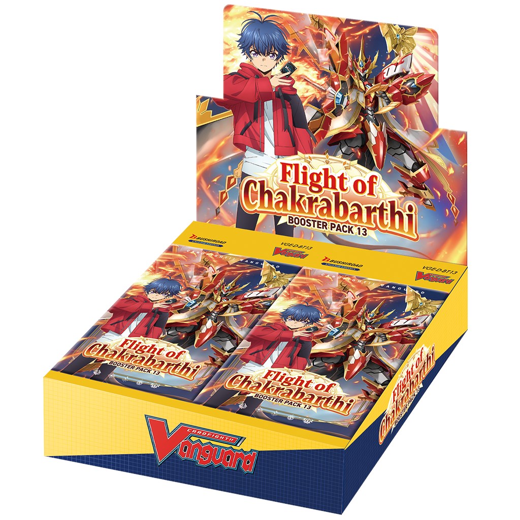 Cardfight!! Vanguard - Booster Pack 13: Flight of Chakrabarthi [VGE-D-BT13] - Booster Display (16 Booster Packs) - EN