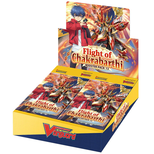 Cardfight!! Vanguard - Booster Pack 13: Flight of Chakrabarthi [VGE-D-BT13] - Booster Display (16 Booster Packs) - EN