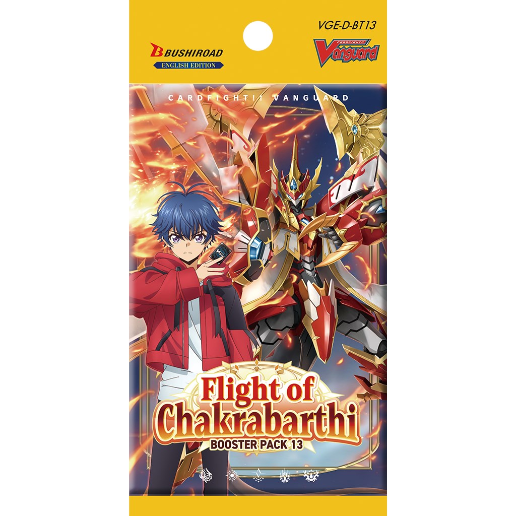 Cardfight!! Vanguard - Booster Pack 13: Flight of Chakrabarthi [VGE-D-BT13] - Booster Display (16 Booster Packs) - EN