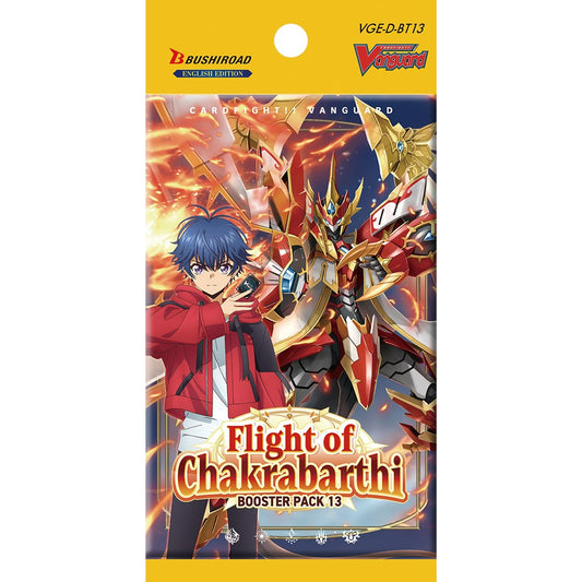 Cardfight!! Vanguard - Booster Pack 13: Flight of Chakrabarthi [VGE-D-BT13] - Booster Display (16 Booster Packs) - EN