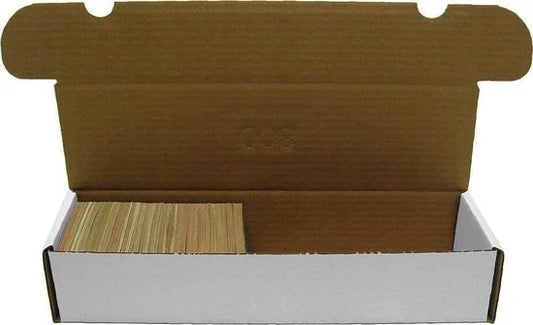5x cardboard box / fold-out box for trading cards (for 5,000 cards)