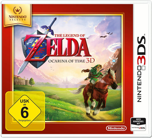 Zelda Ocarina of Time 3D [Nintendo Selects] - Nintendo 3DS - gebraucht