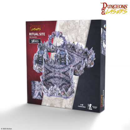 Dungeons & Lasers - Pre-Painted Terrain: Ritual Site