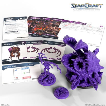 Archon Studio - Starcraft TMG: Zerg Hero Expansion Set: Kerrigan & Omega Worm