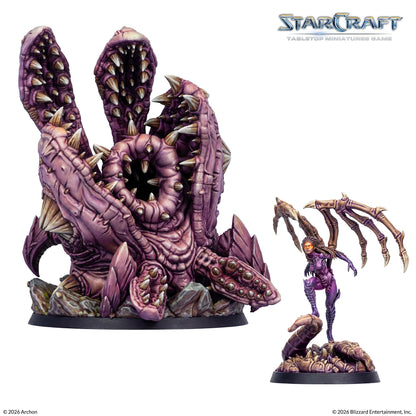 Archon Studio - Starcraft TMG: Zerg Hero Expansion Set: Kerrigan & Omega Worm
