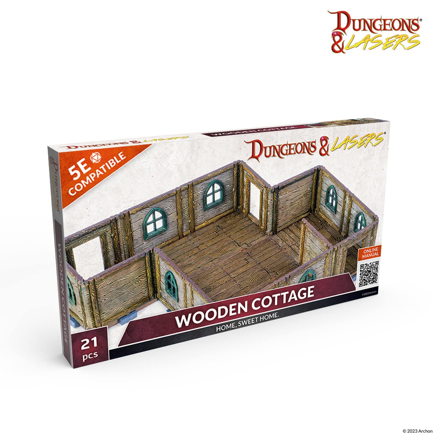 Dungeons & Lasers - Expansion Set: Wooden Cottage