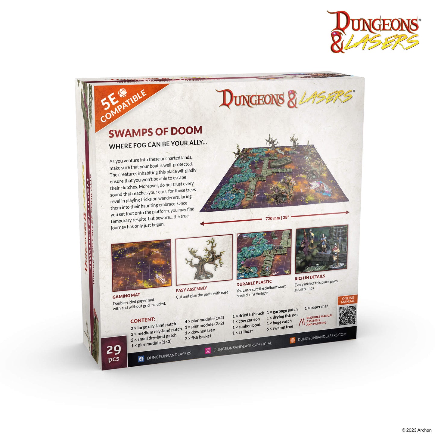 Dungeons & Lasers - Starter Set: Swamps Of Doom
