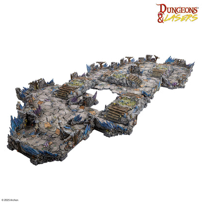 Dungeons & Lasers - Pre-Painted Terrain: Deep Mines