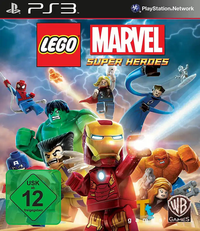 Lego Marvel Super Heroes - PS3 - gebraucht