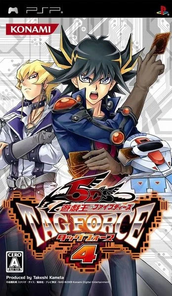 Yu-Gi-Oh! 5D's Tag Force 4 - PSP - gebraucht