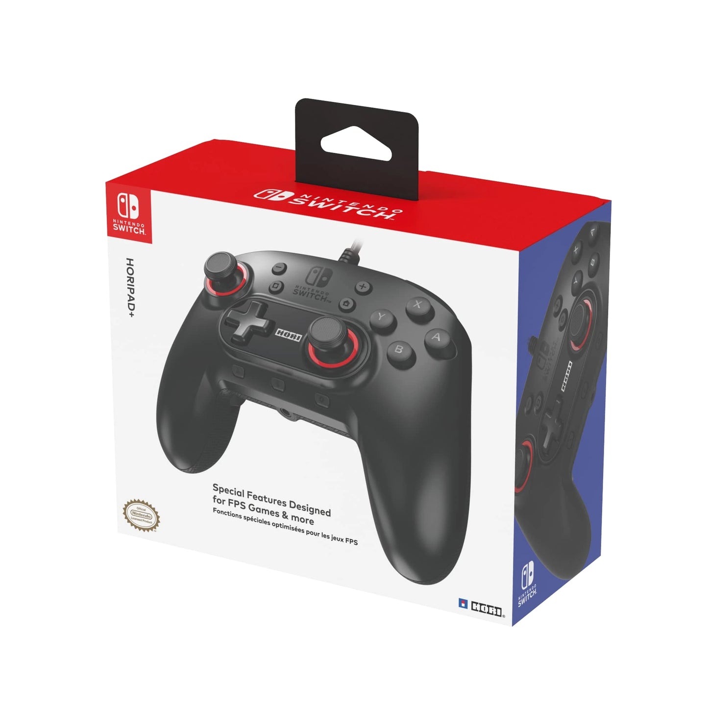 HORI - Nintendo Switch - Controller / Horipad Plus - schwarz