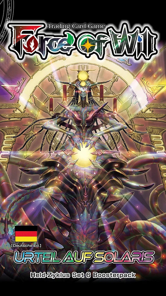 Force of Will (FOW) - Urteil auf Solaris - Held-Zyklus: Set 6 [H6] - Booster Display (36 Booster Packs) - DE