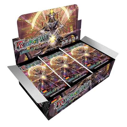 Force of Will (FOW) - Urteil auf Solaris - Held-Zyklus: Set 6 [H6] - Booster Display (36 Booster Packs) - DE