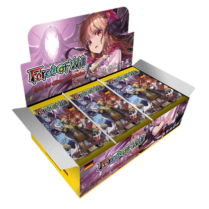 Force of Will (FOW) - Spiel der Götter: Revolution - Duell-Zyklus: Set 3 [D3] - Booster Display (36 Booster Packs) - DE