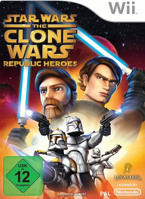 Star Wars: The Clone Wars - Republic Heroes - Nintendo Wii - Gebraucht