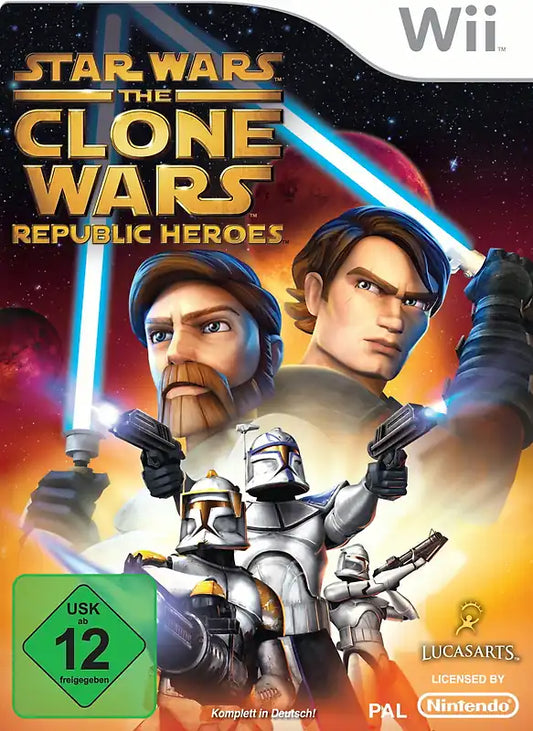 Star Wars: The Clone Wars - Republic Heroes - Nintendo Wii - Gebraucht