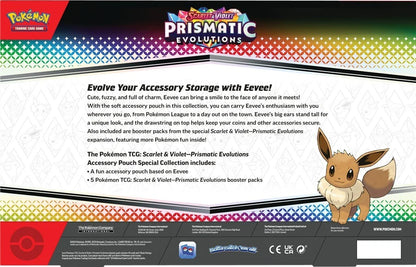Pokémon (PKM) - Karmesin und Purpur 8.5 - Prismatische Entwicklungen / Prismatic Evolutions - Zubehör-Beutel Spezial-Kollektion / Accessory Pouch Special Collection - DE