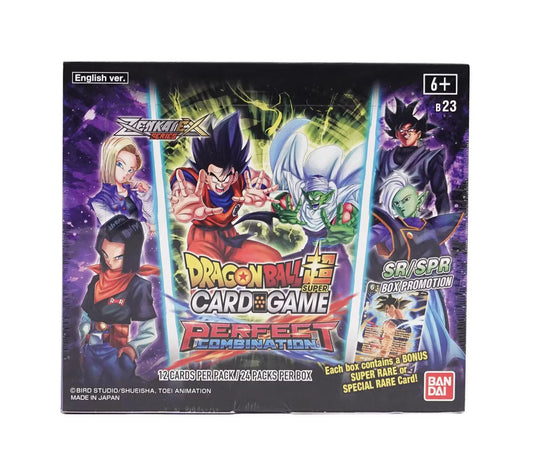 Dragon Ball Super Card Game (DBSCG) - Zenkai Series Set 06 - Perfect Combination [DBS-B23] - Booster Display (24 Booster Packs) - EN