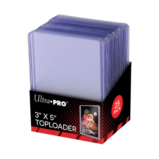 Ultra Pro (UP) - 3" x 5" Toploaders (25 Stück)