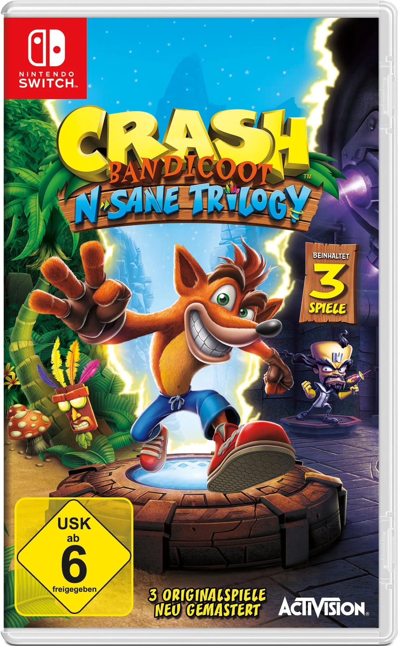 Crash Bandicoot N.Sane Trilogy SWITCH - [Nintendo Switch]