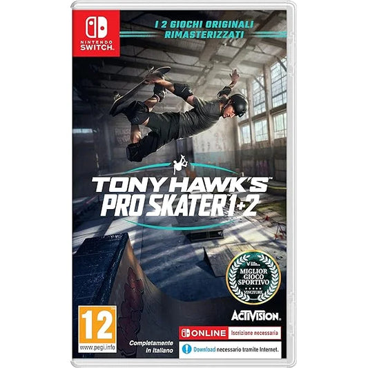 Tony Hawks Pro Skater 1+2 SWITCH Remastered - AT - [Nintendo Switch]