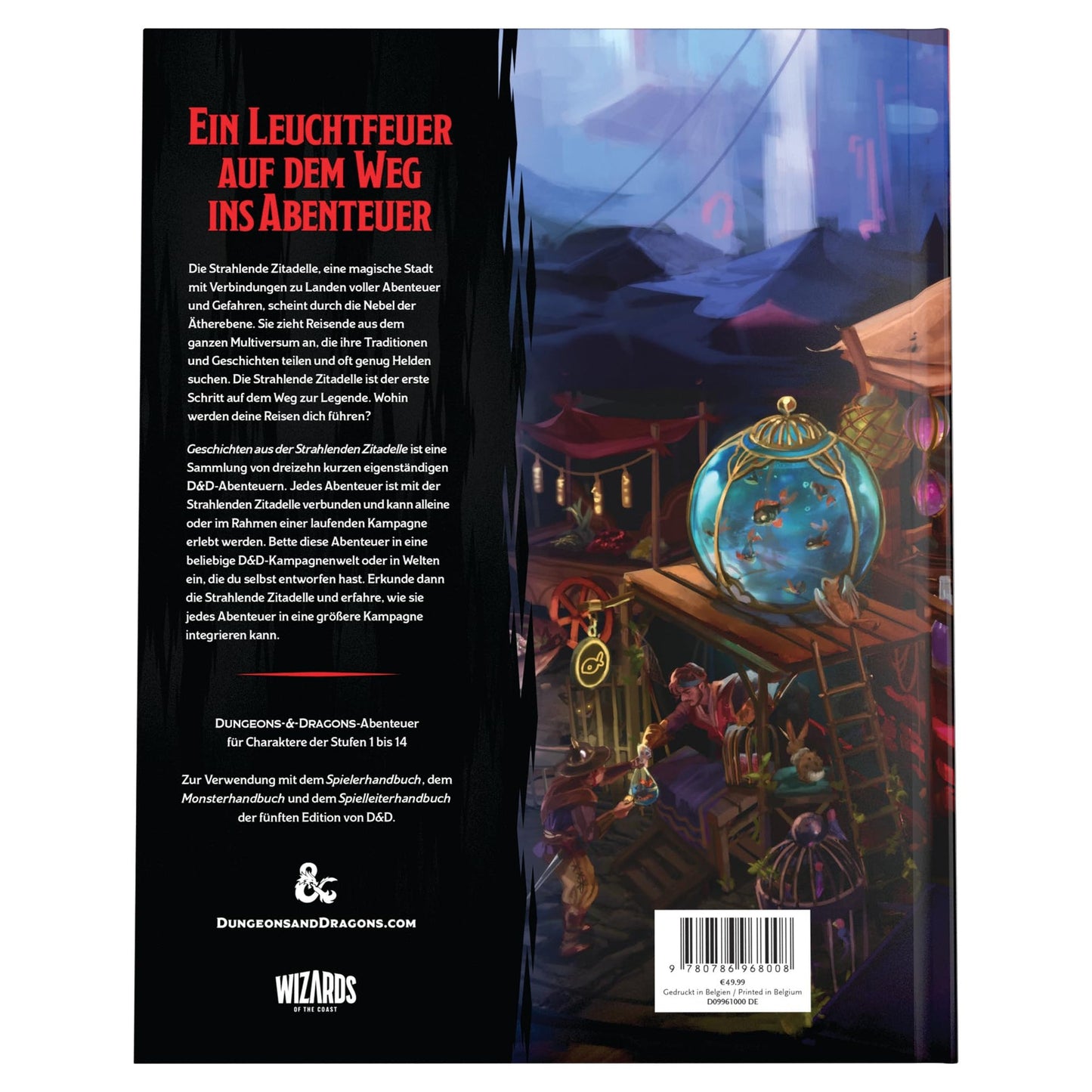 D&D - Journeys Through the Radiant Citadel Hard Cover - DE