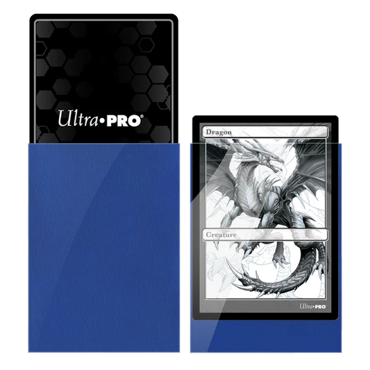 Ultra Pro (UP) - PRO-Gloss Standard Deck Protector Sleeves (100ct)  - Blue