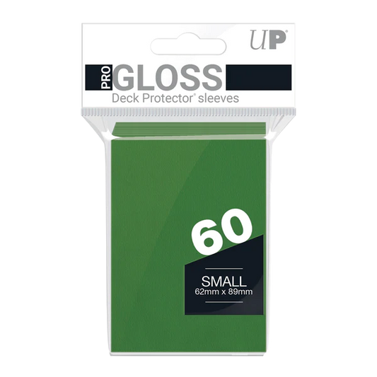 Ultra Pro (UP) - PRO-Gloss Small Deck Protector Sleeves (60ct) - Green