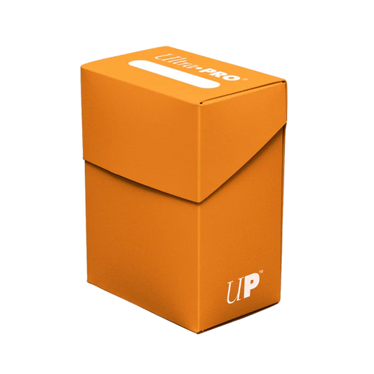 Ultra Pro (UP) - Solid Color Deck Box - Pumpkin Orange
