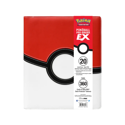 Ultra Pro (UP) - Premium 9-Pocket PRO-Binder - Pokémon (PKM) - Pokéball