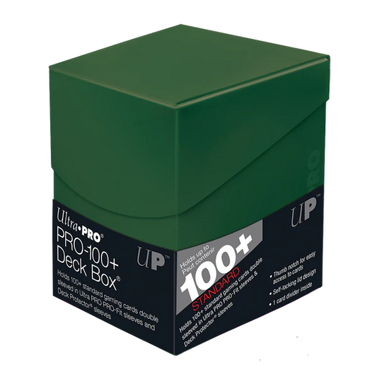 Ultra Pro (UP) - Eclipse PRO 100+ Deck Box - Forest Green