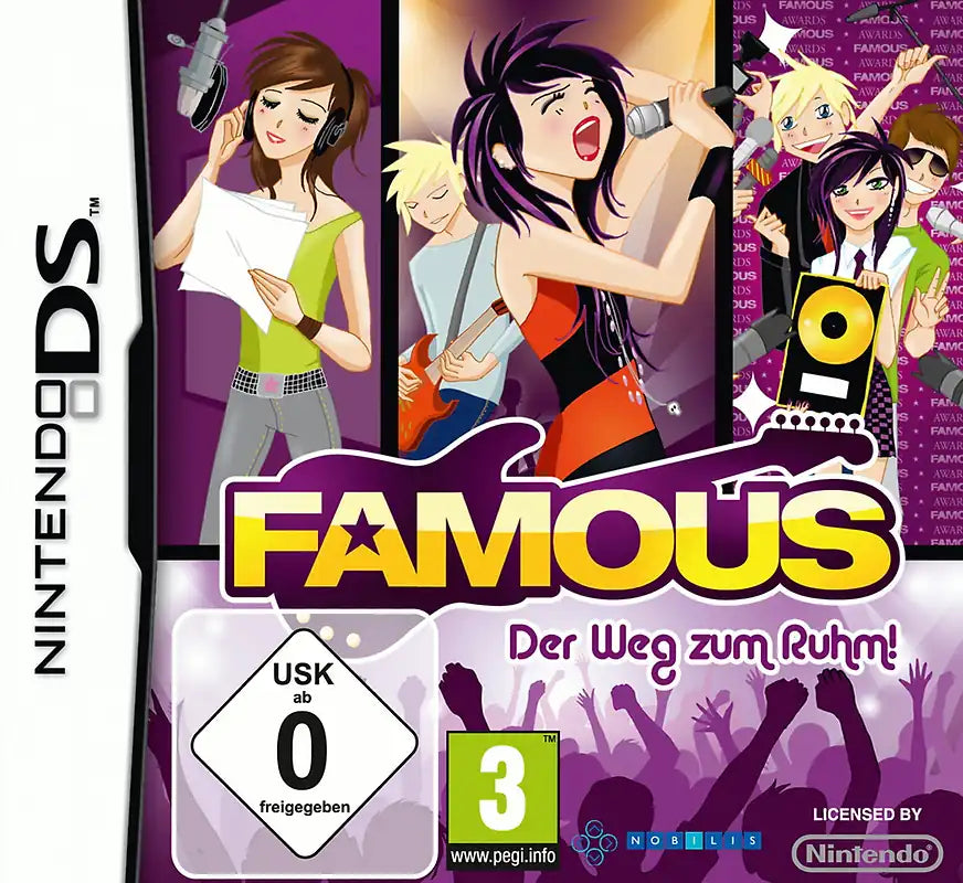 Famous: Der Weg zum Ruhm! - Nintendo DS - gebraucht
