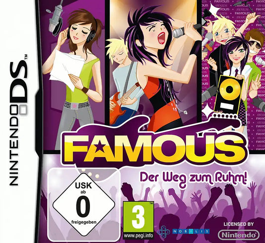 Famous: Der Weg zum Ruhm! - Nintendo DS - gebraucht